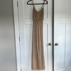 Adrianna Papell beaded gown